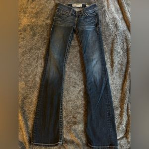 BKE Denim Stella Low Rise Bootcut Jeans